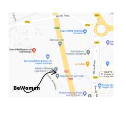 Accès Académie BeWoman - Maps 7 cartes