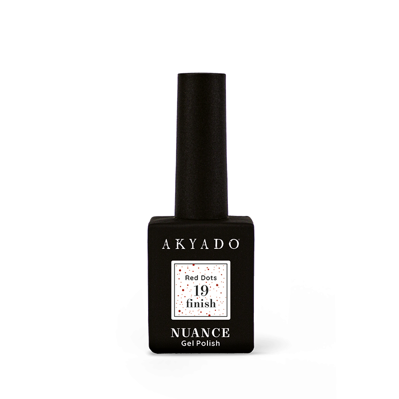 Top Coat 19 Point Rouge 10g Akyado