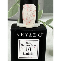 Finition n°16 Point Rose Chrome 10g Akyado