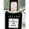 Top Coat 16 Point Rose-Chrome 10g Akyado