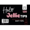 Halo Jellie Tips Stiletto Long x 120 Size 0-11