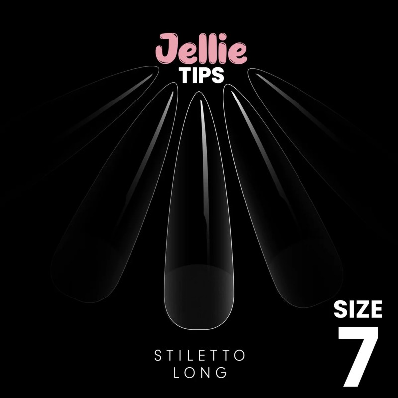 Halo Jellie Capsules Stiletto Long, Taille 7, x 50