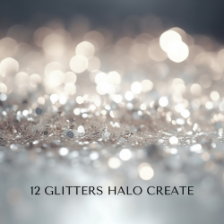 Video 12 Glitters Halo Create à découvrir sur notre chaine youtube