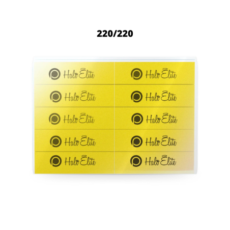 Halo 220/220 Yellow Block paquet de 10