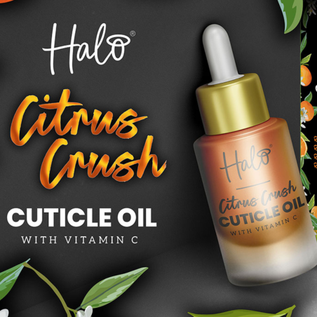 Halo Offre 6+1 Cuticule Oil 15ml Citrus 100% organic