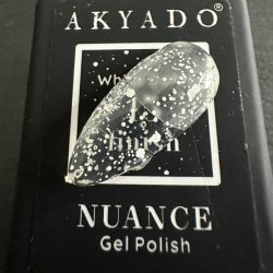 Top Coat 15 Point Blanc 10g Akyado