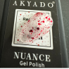 Finition  n°19 Clear et Point Rouge 10g Akyado