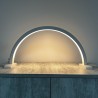 Halo Crescent Led Desk Lamp - base de travail 76cm dont 65 utiles