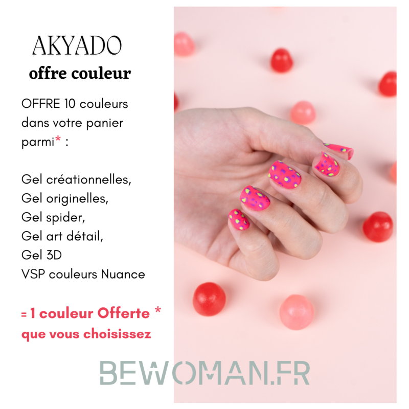 Offre 1 couleur au choix offerte * voir conditions