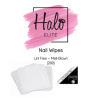 HALO Nail Wipes 200 pièces 100% non pelucheux