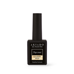 Top coat Shimmery Gold 10g Akyado