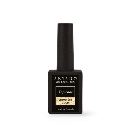 Top coat Shimmery Gold 10g Akyado