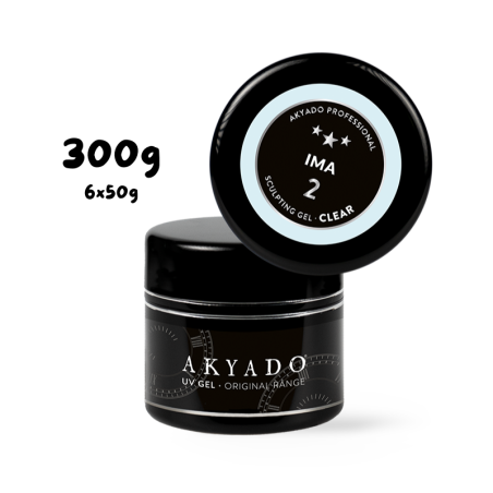 Gel IMA clear 300g (6x50g) Akyado