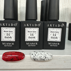 Top Coat 14 Point Noir 10g Akyado