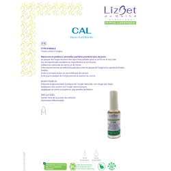 CAL Vernis Soin Base au calcium très brillant Lizbet 16ml