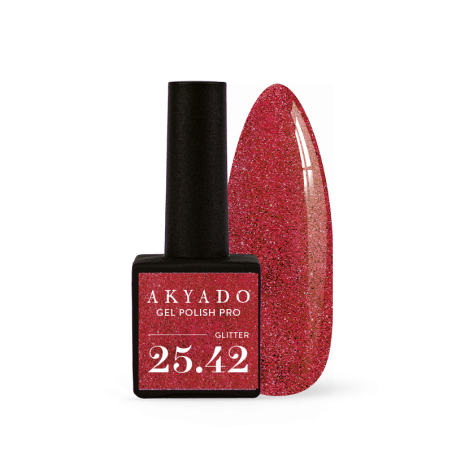 VSP 25.42 - 7g - Akyado - Rouge micro paillettes