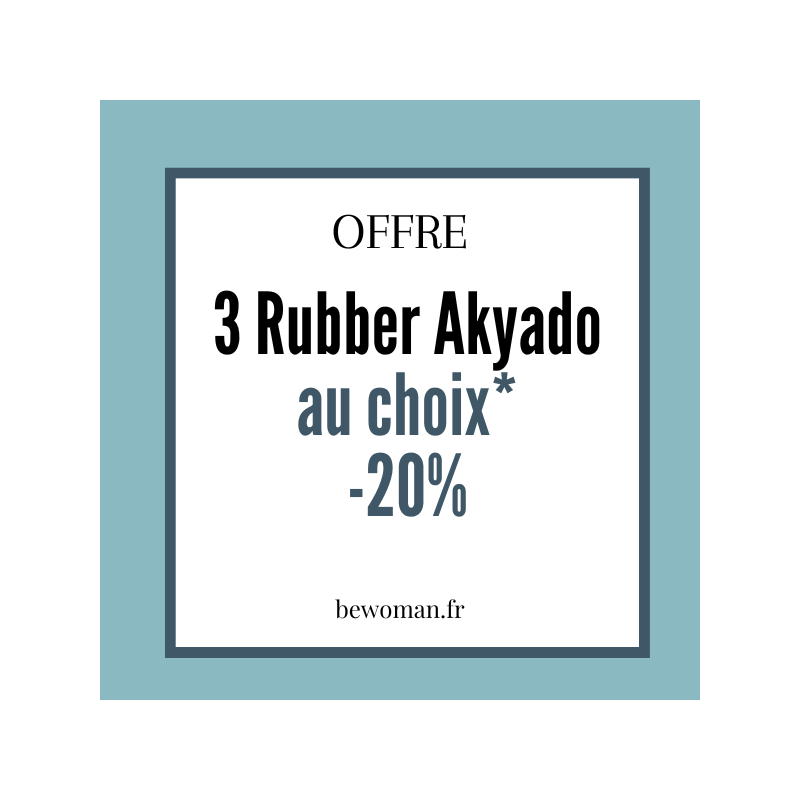 Akyado 3 Rubber au choix