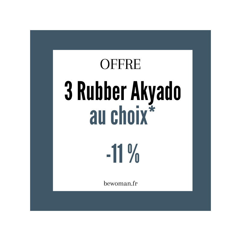 Akyado 3 Rubber au choix