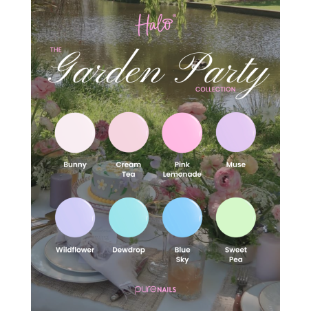 PRE-COMMANDE Collection Garden party Halo 8 VSP pastels