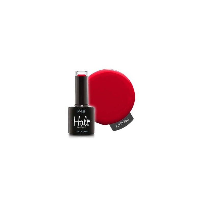 HALO VSP 8ml APPLE RED Hema Free by PURE NAILS UK