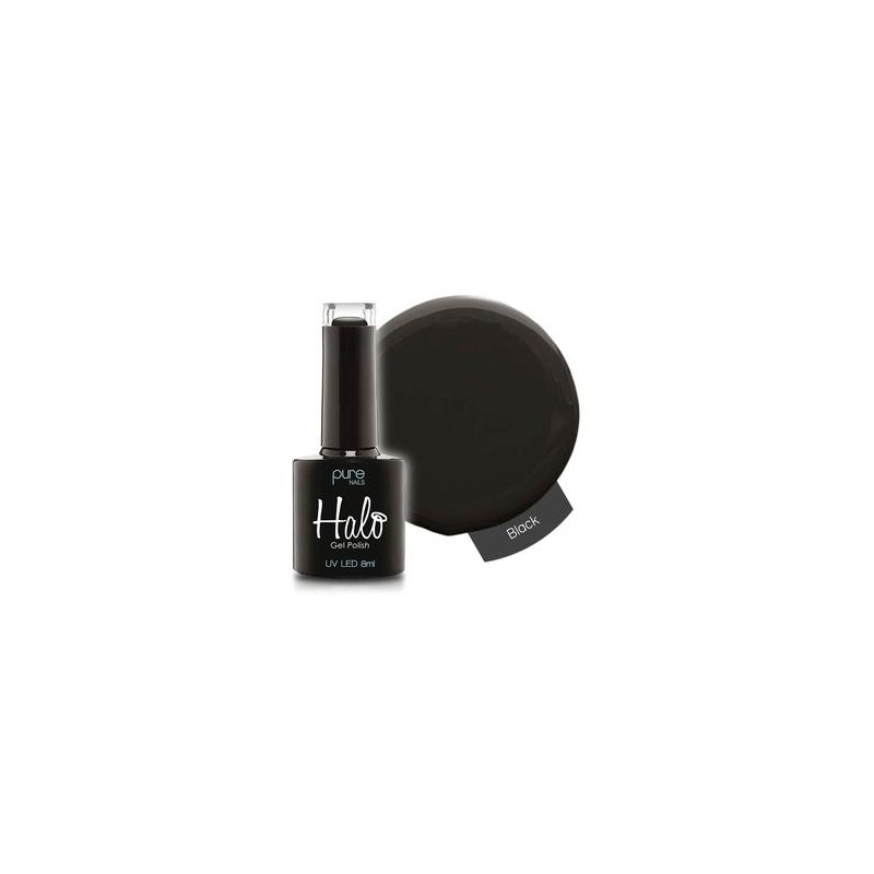 HALO VSP 8ml BLACK Hema Free by PURE NAILS UK