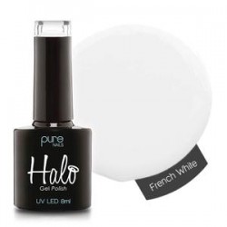 HALO VSP 8ml FRENCH WHITE (French Manucure) Hema Free by PURE NAILS UK