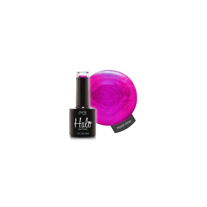 HALO VSP 8ml MARDI GRAS couvrance 4/5 by PURE NAILS UK