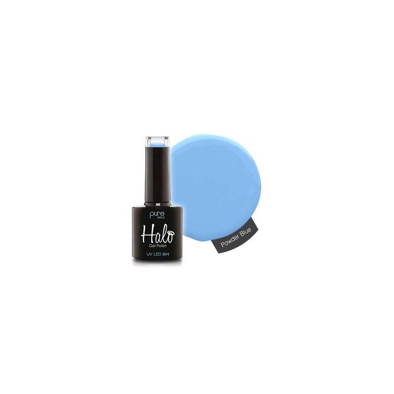 HALO VSP 8ml POWDER BLUE Hema Free by PURE NAILS UK