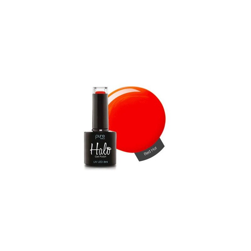 HALO VSP 8ml RED HOT Hema Free by PURE NAILS UK