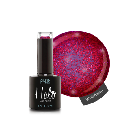 HALO VSP 8ml WINTERBERRY couvrance 3/5 by PURE NAILS UK