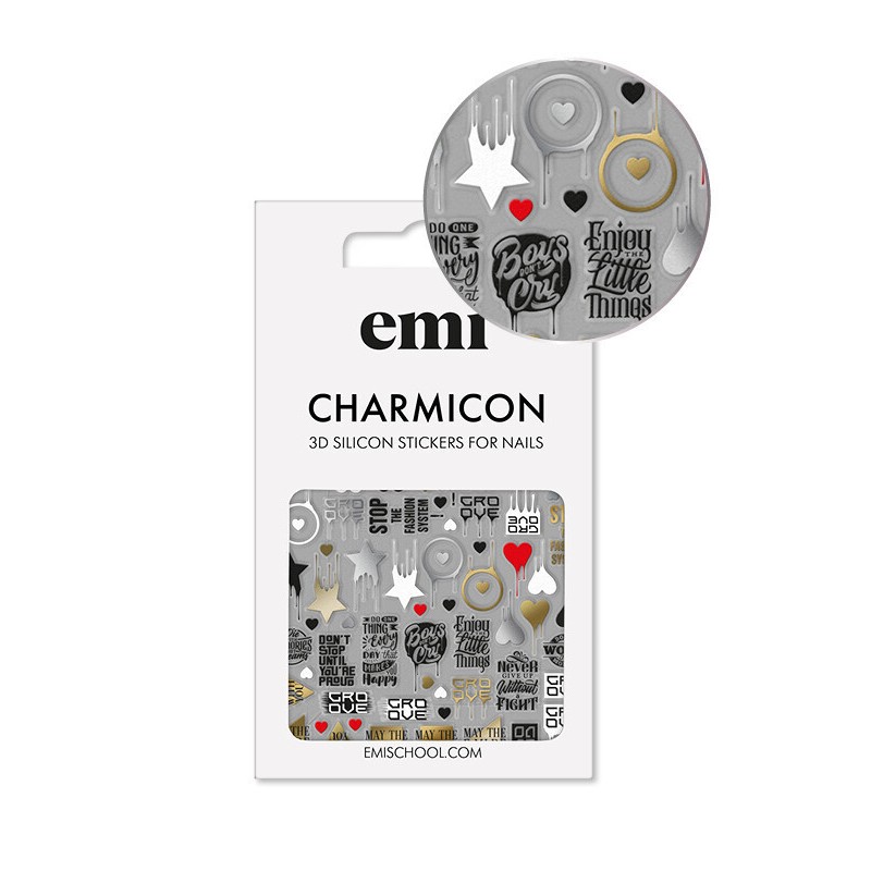 Sticker Charmicon 3D 168 Badges