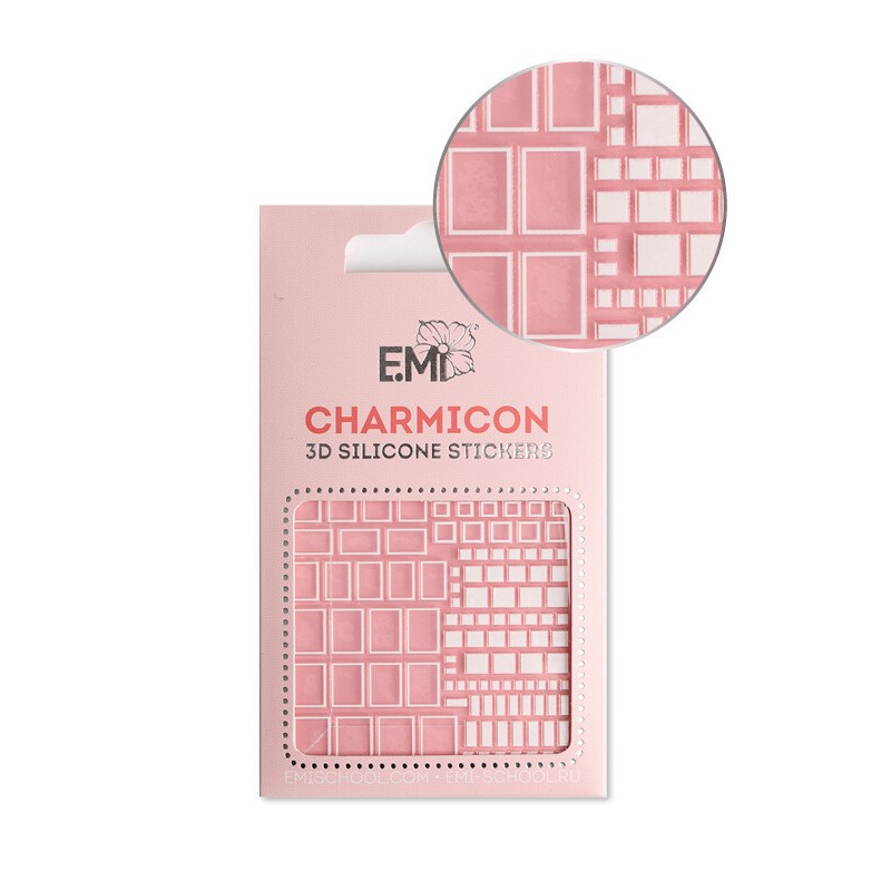 Sticker Charmicon 3D 161 square White