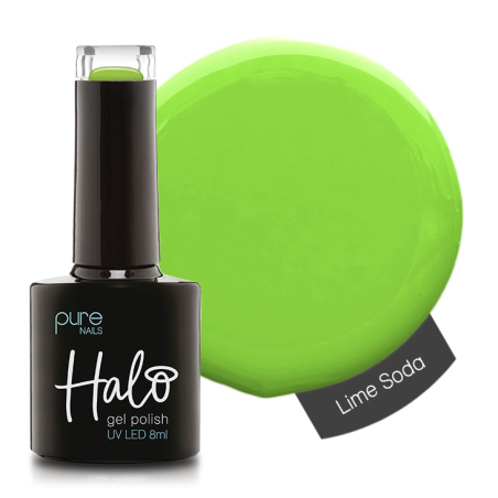 HALO VSP 8ml LIME SODA couvrance 5/5 by PURE NAILS UK
