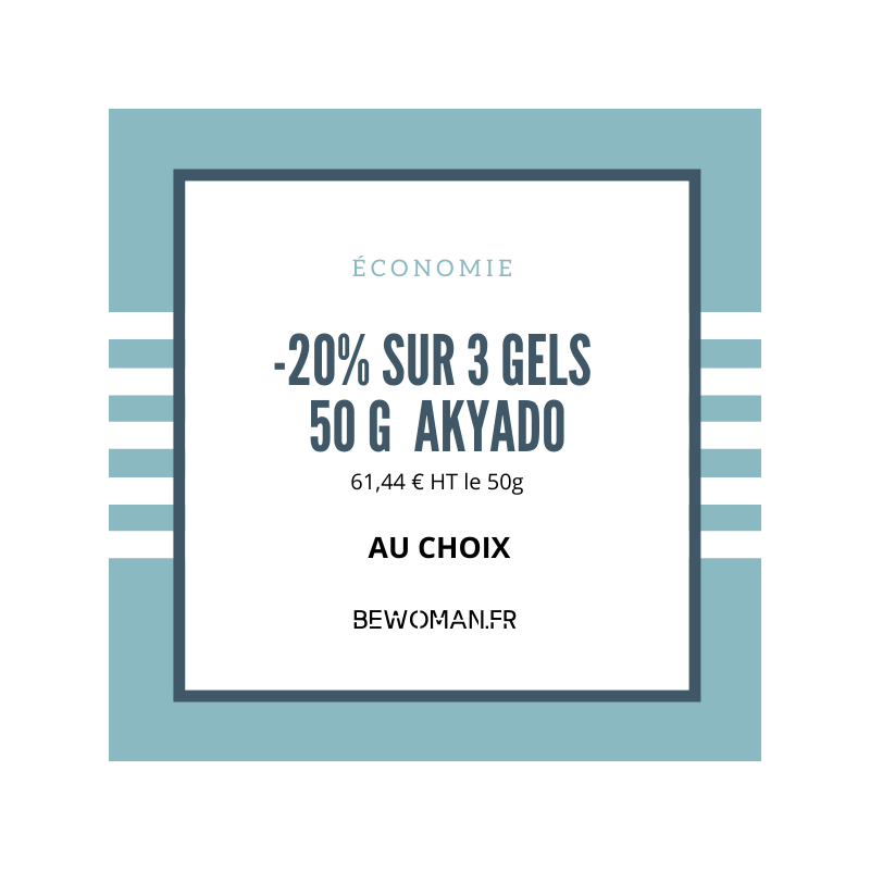 OFFRE 3 gels 50g au choix