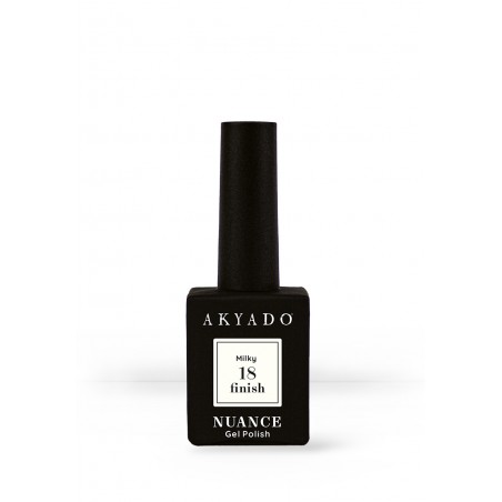 Top Coat 18 Milky Blanc laiteux 10g AKYADO