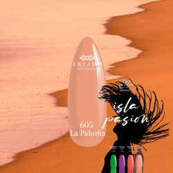 Créationnelles 605 La Paloma 5g Akyado Gel couleur et Gel Paint (sans résidu)