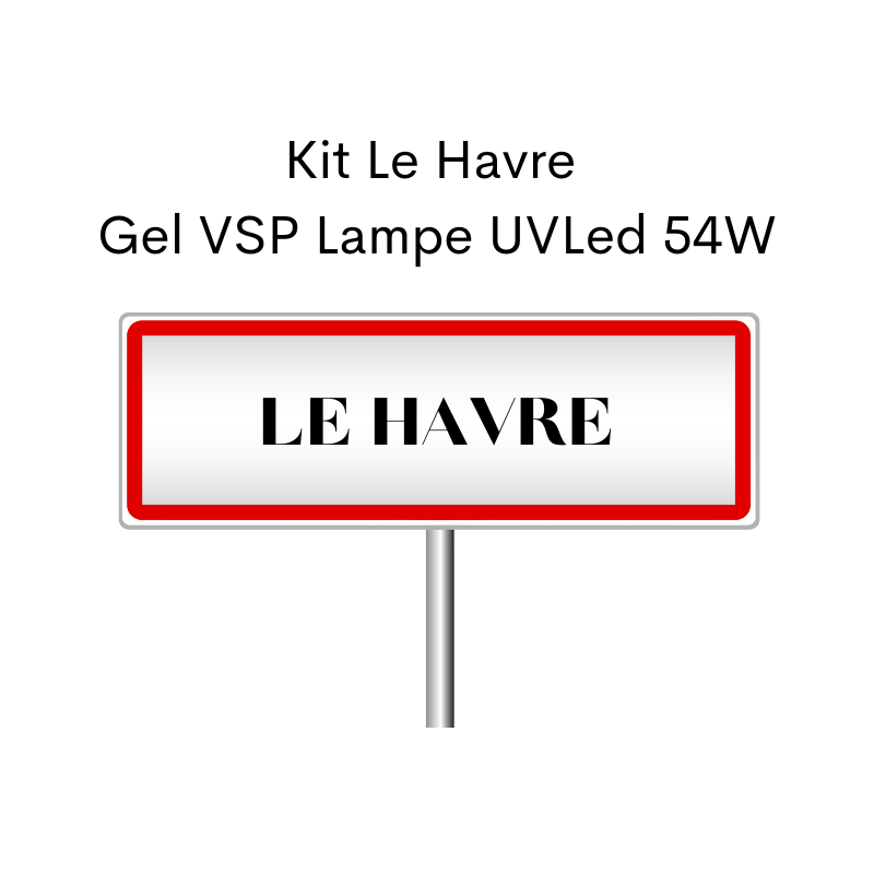 Kit Le Havre - Gel - VSP - Lampe UVLed 54W